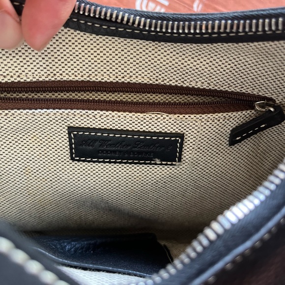 Dooney & Bourke Black Leather Shoulder Bag - Picture 7 of 7